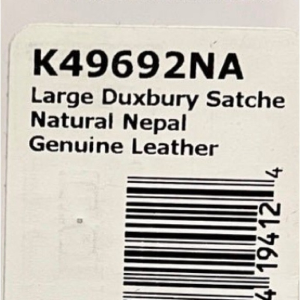 Brahmin Large Duxbury Satchel NEPAL Leather NATURAL - Picture 12 of 16
